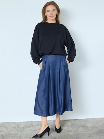 Pull-over 'Monty' co'couture en noir