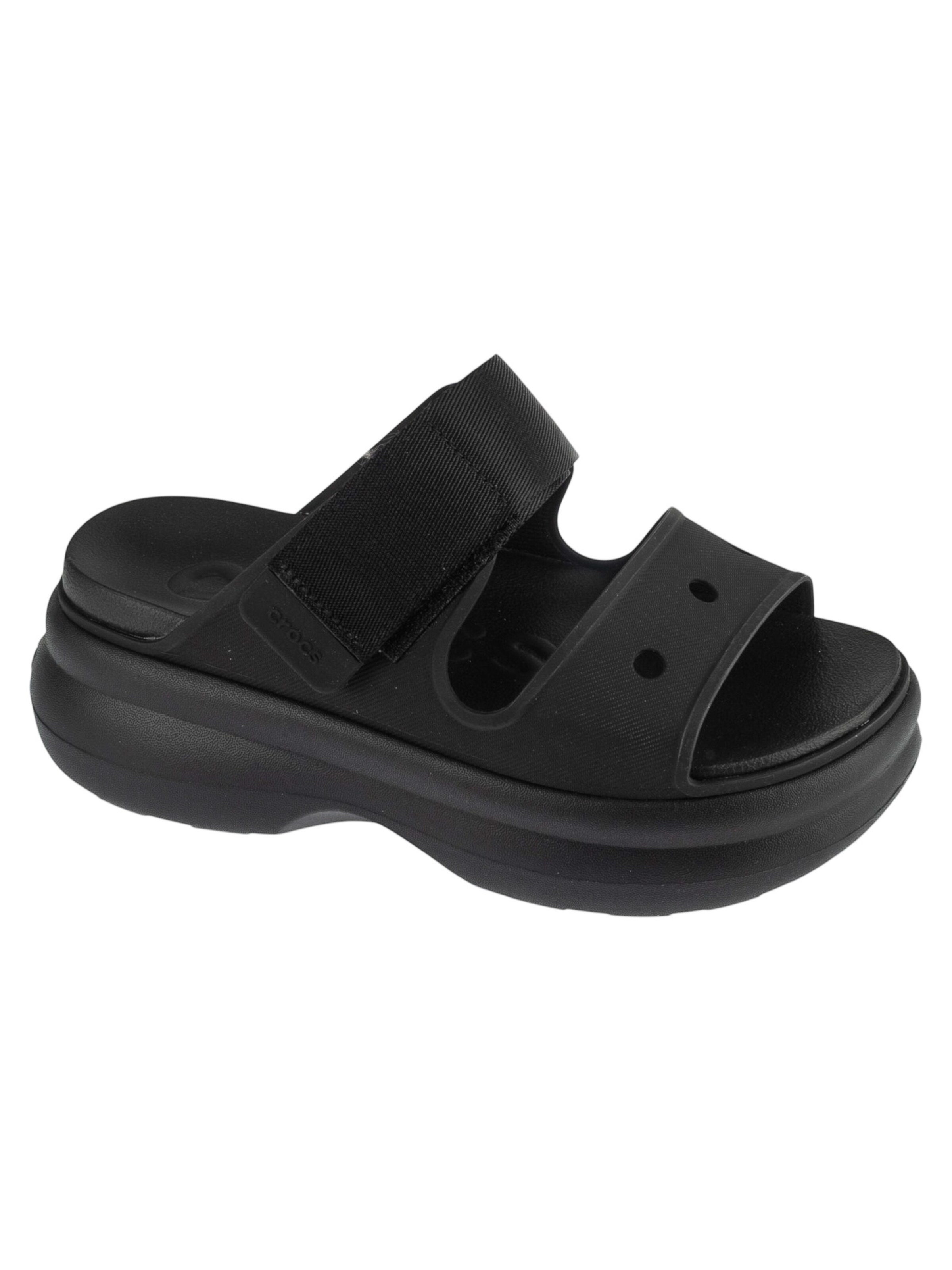 Crocs Sandals in Black: front