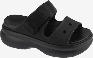 Crocs Sandals in Black: front