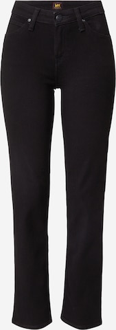 Lee Teksapüksid 'Marion', värv must: eest vaates