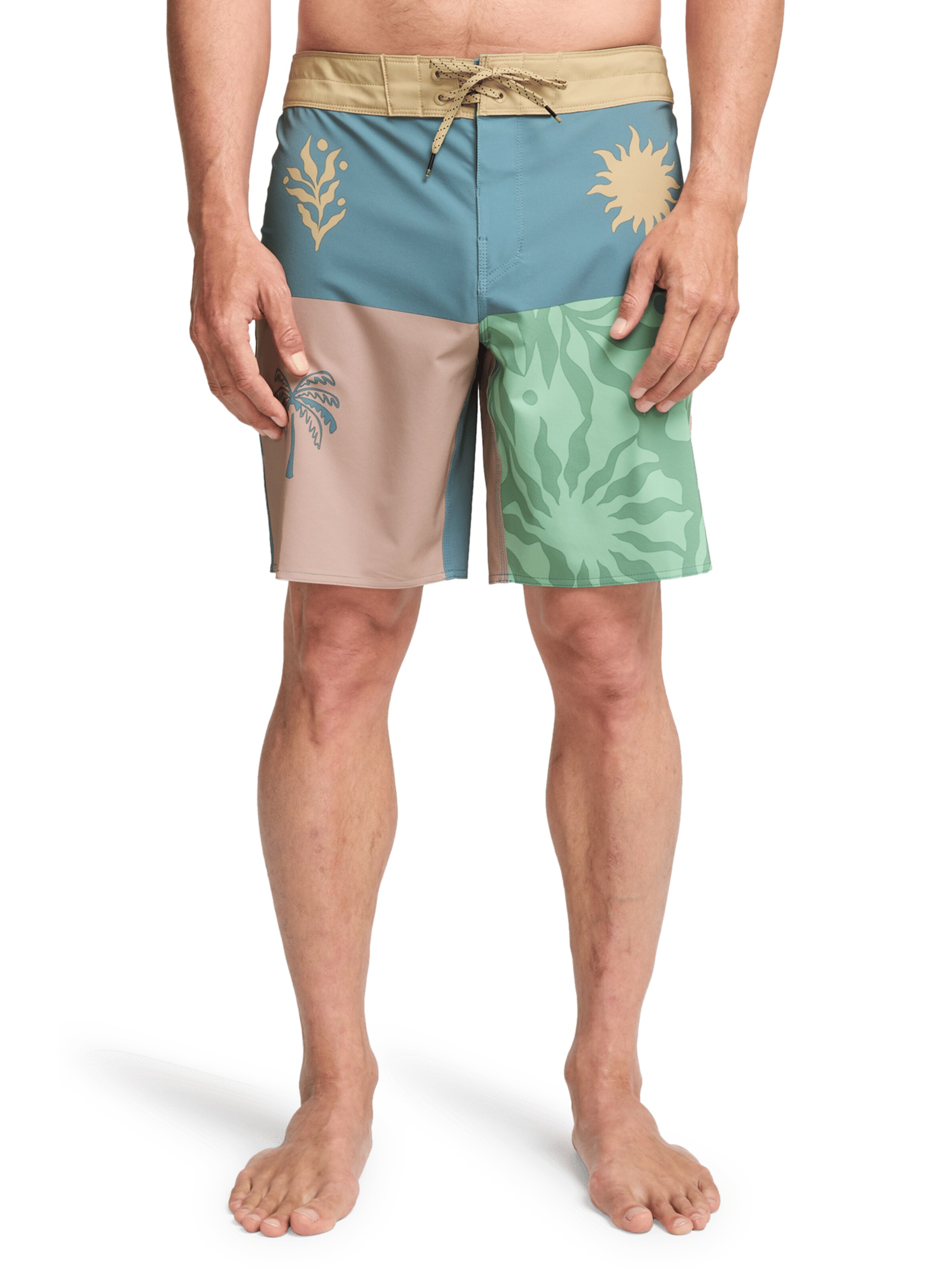 BILLABONG Swimming Trunks 'Reflection Pro' in Mixed colors: front
