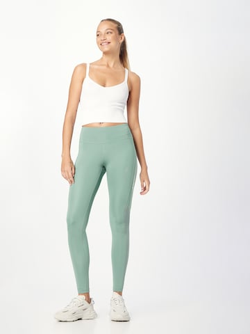 ASICS Skinny Workout Pants in Green