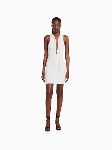 Bershka Dress in White