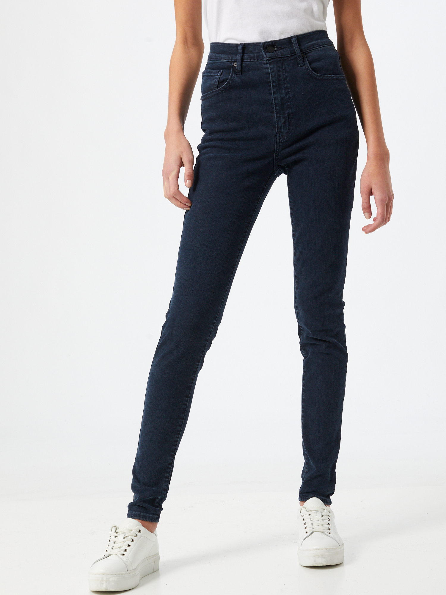 E4gr2 Più sostenibile LEVIS Jeans MILE HIGH Super Skinny in Blu Scuro 