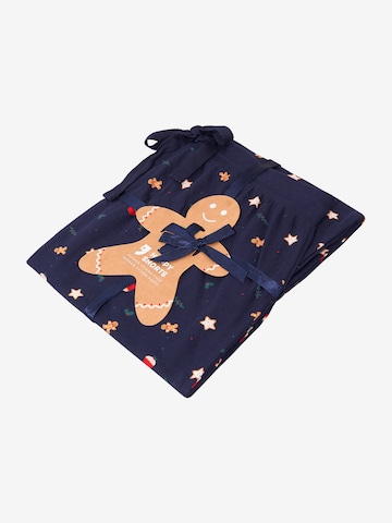 Happy Shorts Pyjamabroek ' XMAS ' in Blauw