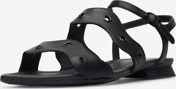 Sandalo di CAMPER in nero: frontale