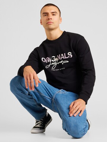 JACK & JONES Sweatshirt 'ARUBA' in Black