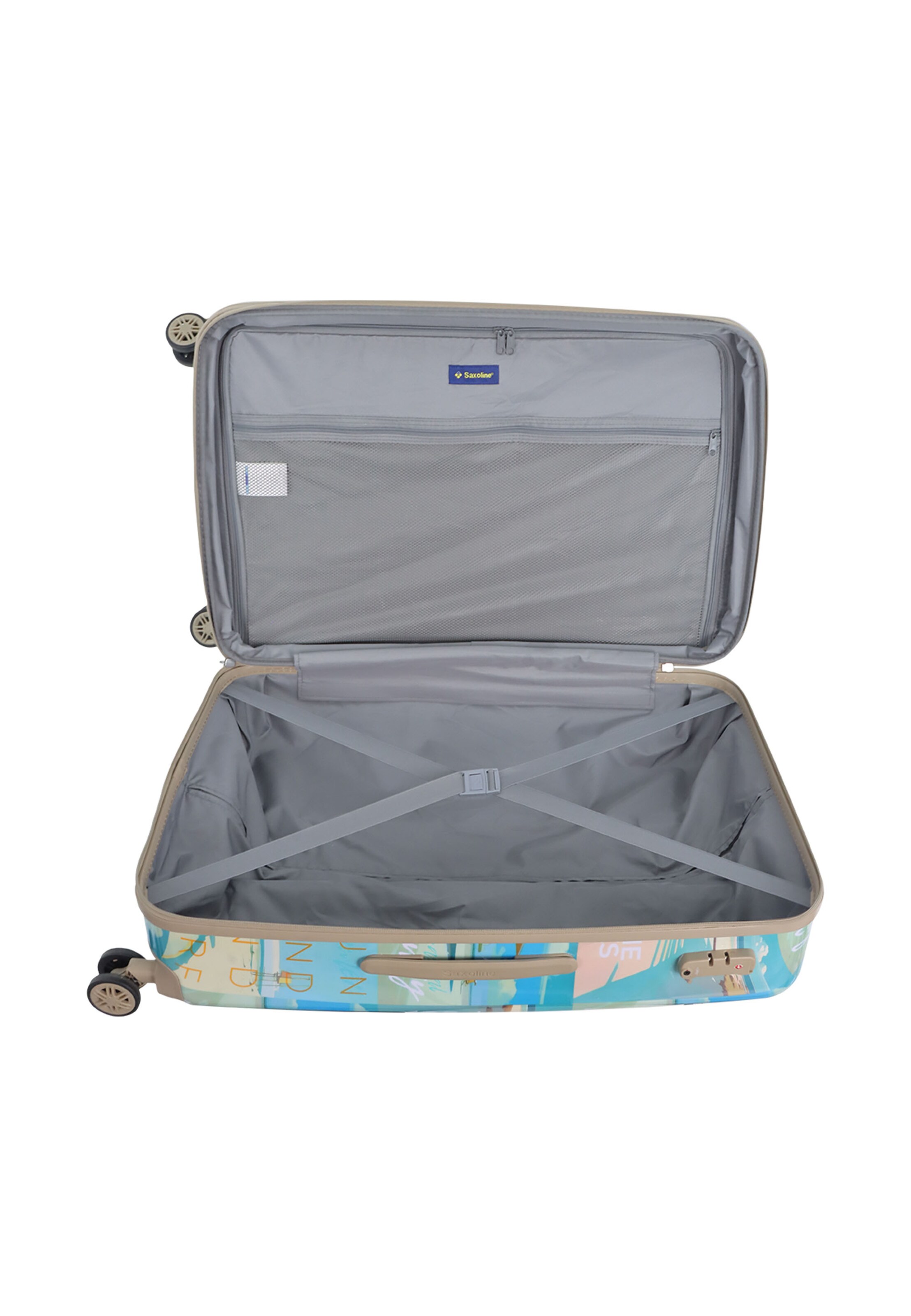 Saxoline Suitcase 'Coastal Beauty' in Mixed colors