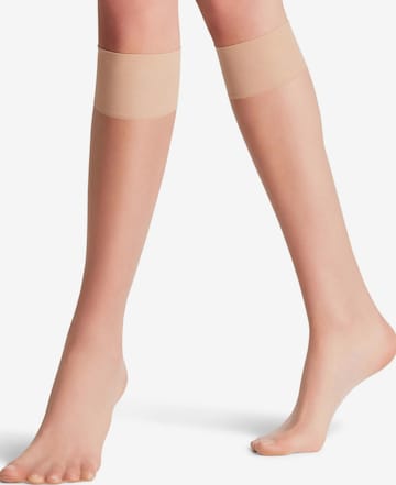 FALKE Overknee Strümpfe 'Shelina' in Pink: Vorderseite