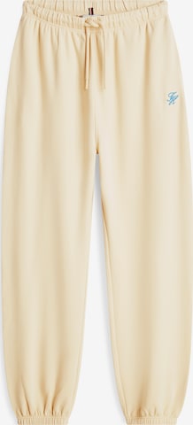 TOMMY HILFIGERTapered Hlače - bež boja: prednji dio