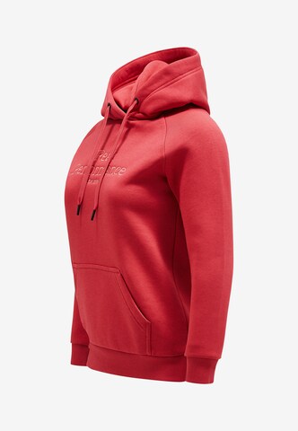 PEAK PERFORMANCE Kapuzensweatshirt W Original Hood in Rot