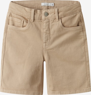 NAME IT regular Bukser 'NKMRYAN' i beige: forside