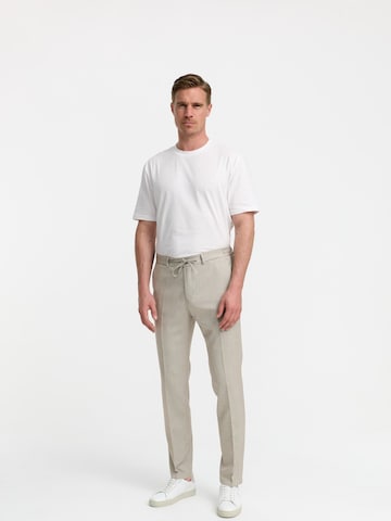Zuitable Slim fit Trousers 'DiSpartaflex SE' in Beige: front
