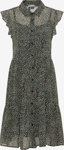 Abito camicia di DreiMaster Vintage in nero: frontale