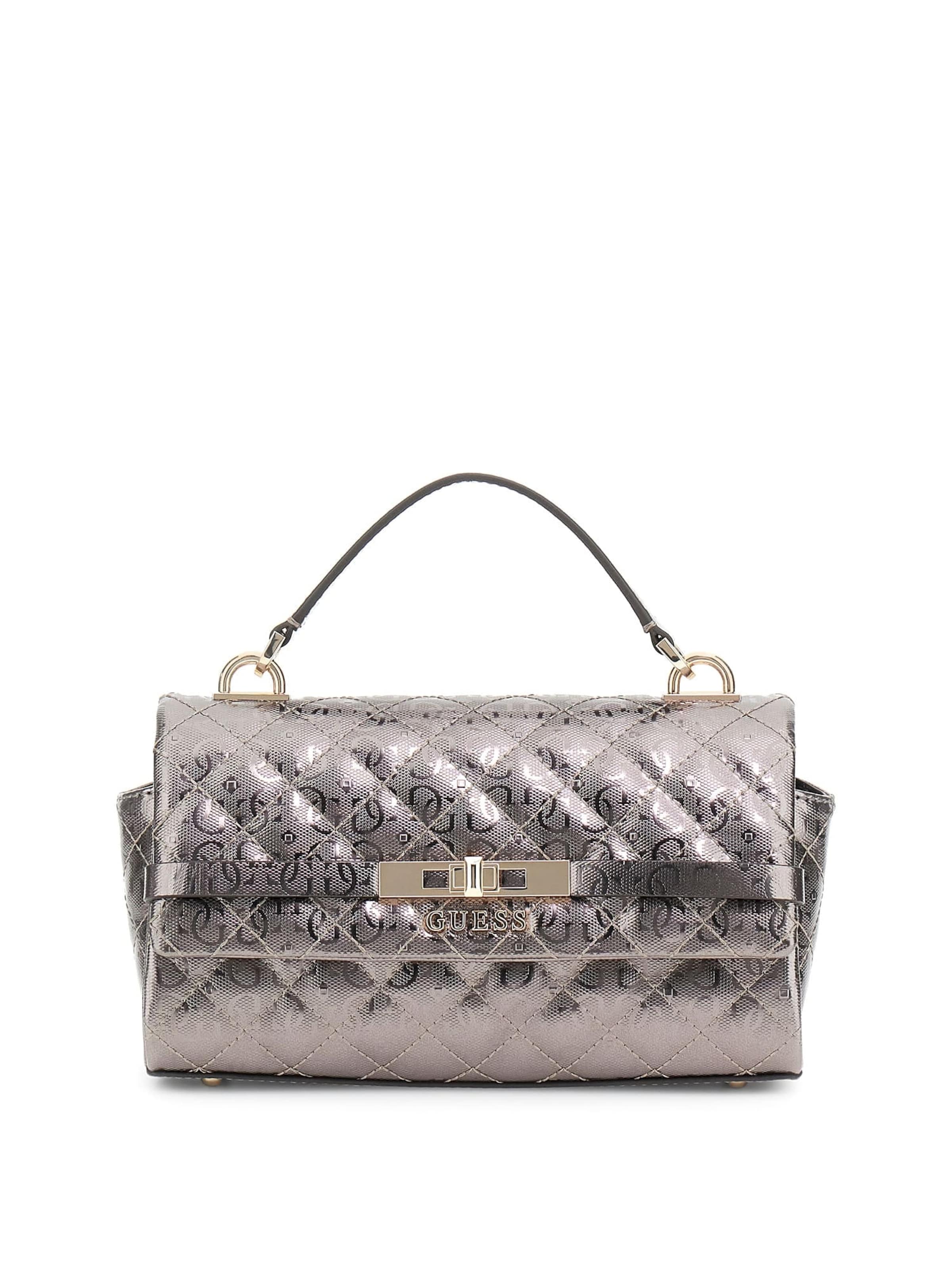 GUESS Handbag 'Idra' in Silver: front