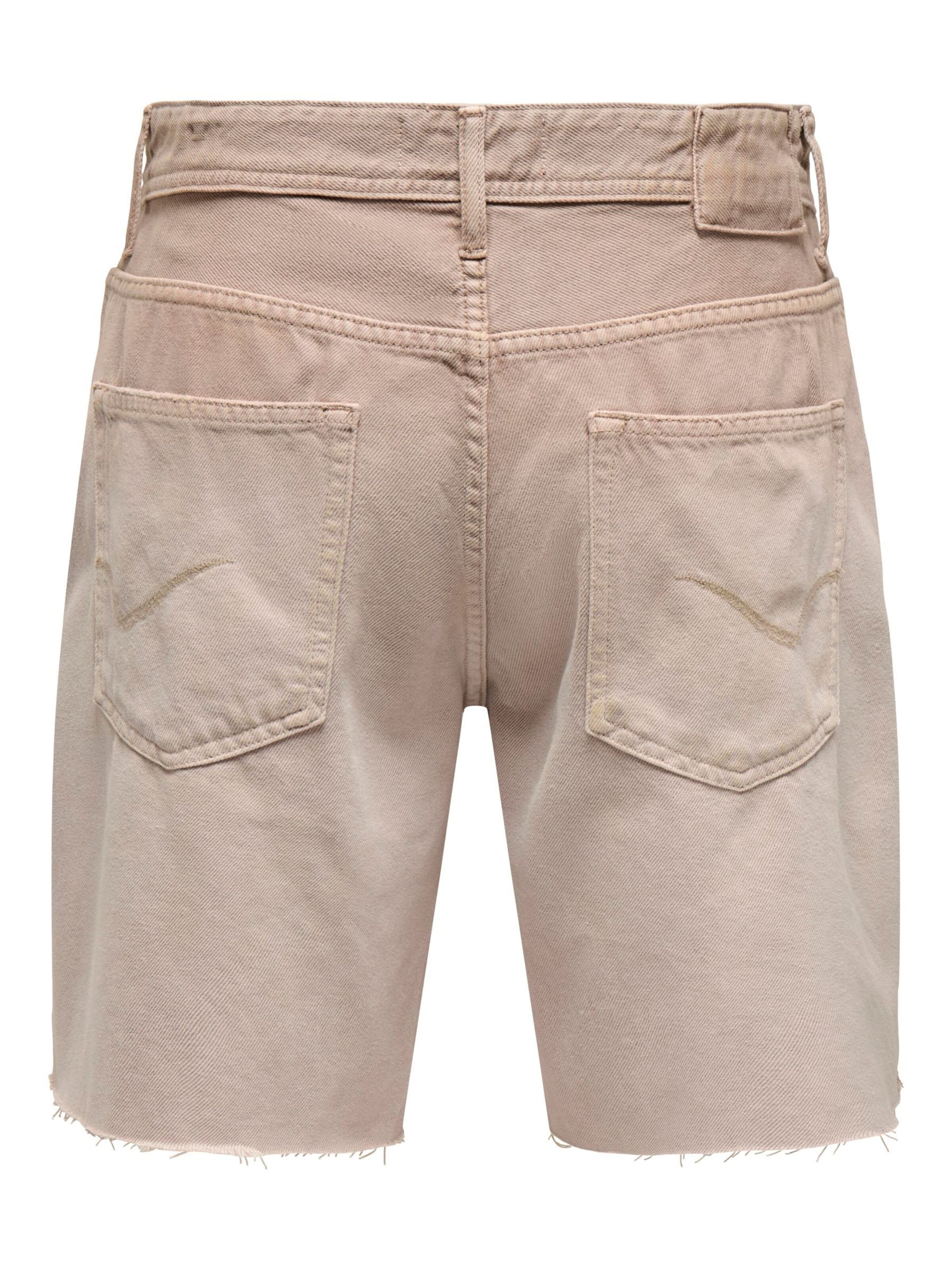 Only & Sons regular Jeans 'ONSEdge' i brun