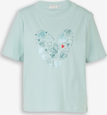 T-shirt TOM TAILOR en bleu : devant