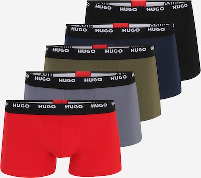 HUGO Boxers em marinho / opal / oliveira / preto, Vista do produto