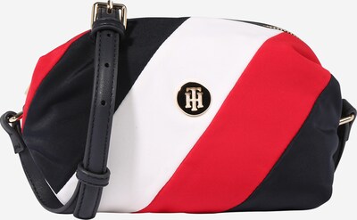 TOMMY HILFIGER Axelremsväska 'Poppy' i mörkblå / röd / vit, Produktvy
