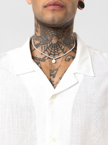 Dandalo Comfort fit Button Up Shirt 'Bjorn' in Beige