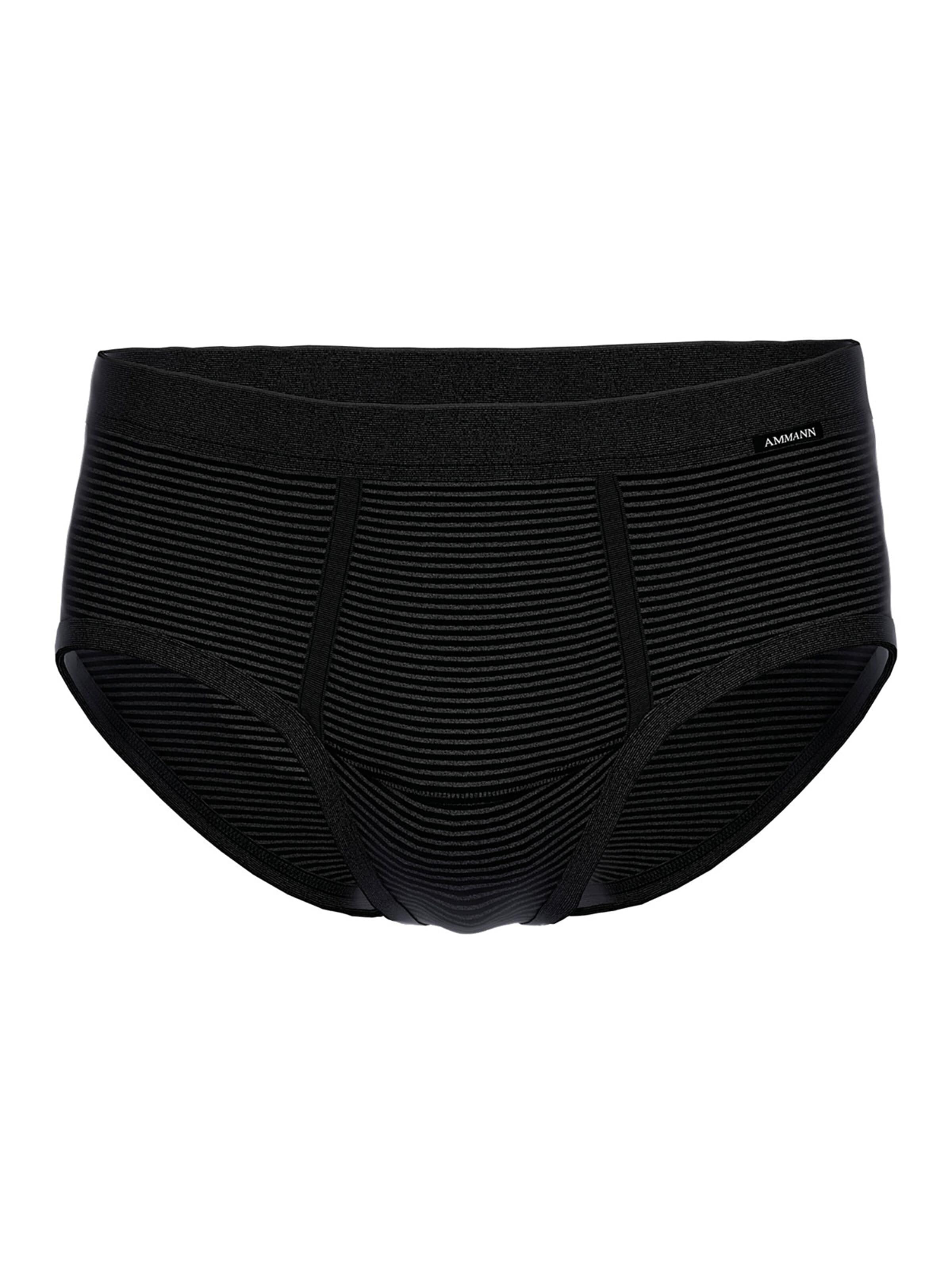 Ammann Panty 'Jeans Feinripp' in Grey