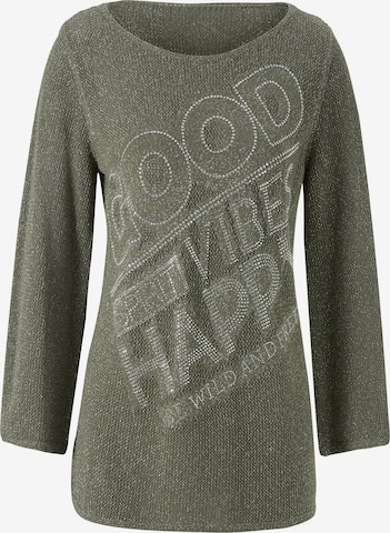 Pullover di Rick Cardona by heine in verde: frontale