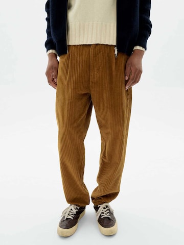 Thinking MU Regular Pants in Brown: front