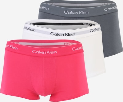 S dydžio Boxer trumpikės iš Calvin Klein Underwear, spalva – pilka / rožinė / balta, Prekių apžvalga