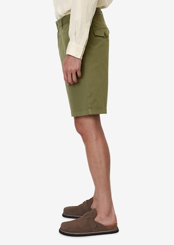Marc O'Polo Ohlapna forma Chino hlače 'Eskjö' | zelena barva