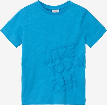 s.Oliver T-Shirt in Blau: predná strana