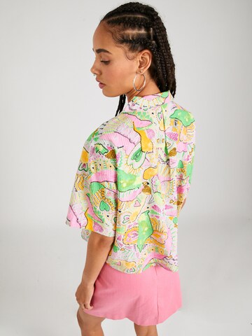 Monki Blouse in Mixed colors