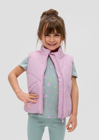 Gilet di s.Oliver in rosa: frontale