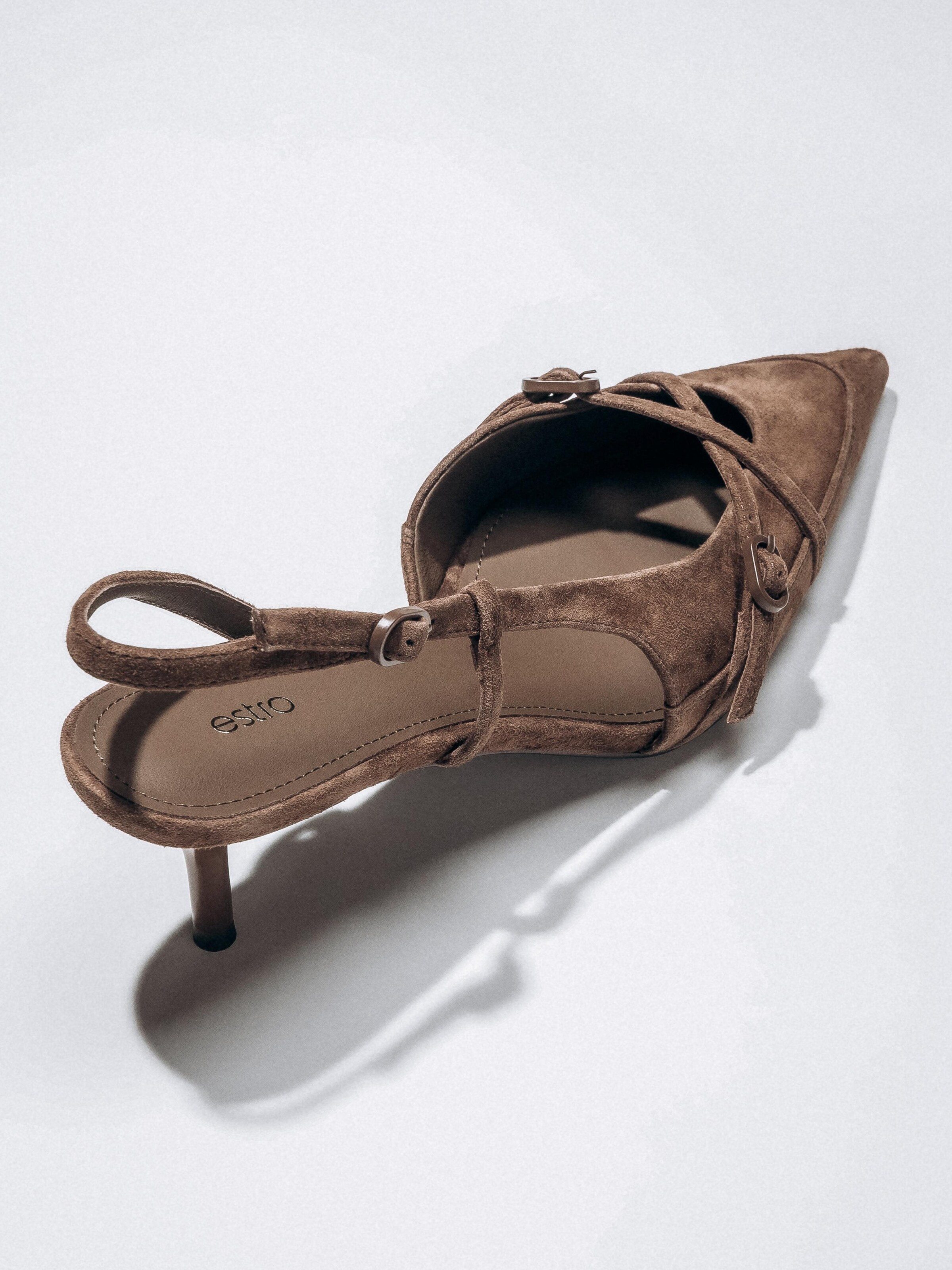 Estro Pumps '24022-1717' i brun