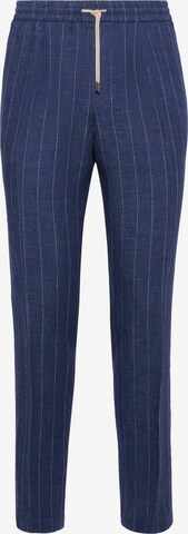 Coupe slim Pantalon 'City ' Boggi Milano en bleu : devant