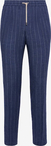 Boggi Milano Slim fit Pants 'City ' in Blue: front