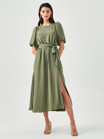Robe 'Arina' Willa en vert