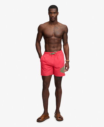 Superdry & Co Zwemshorts in Roze