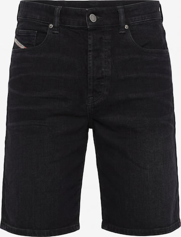 DIESEL - regular Vaquero 'REGULAR-SHORT' en negro: frente