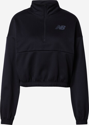 new balance Sport sweatshirt i svart: framsida