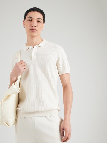 NOWADAYS Poloshirt 'Racket' in Weiß: Vorderseite