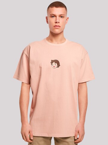 T-Shirt 'Heidi Logo Heroes of Childhood' F4NT4STIC en orange : devant