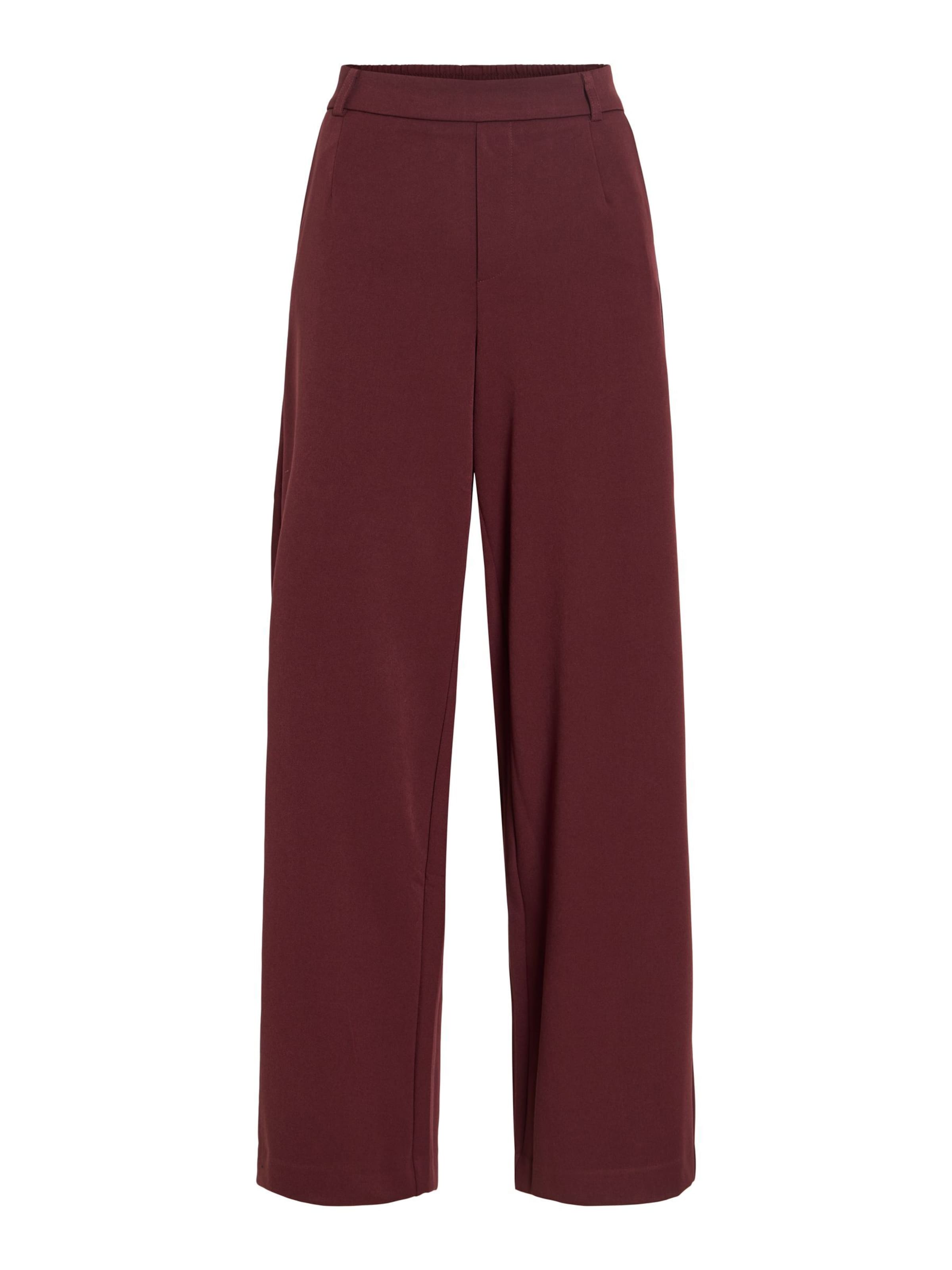 Wide Leg Pantalon 'VARONE' VILA en rouge : devant