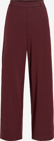 VILA Wide Leg Housut 'VIVARONE' värissä punainen: etupuoli