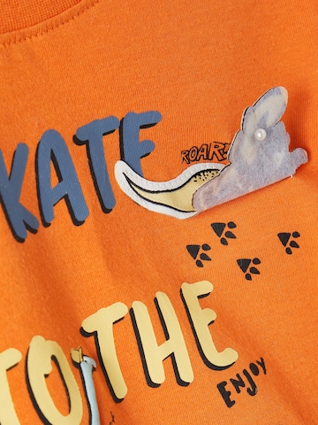 NAME IT Shirt 'LASSE' in Orange