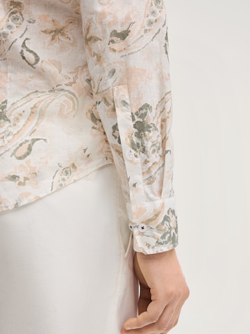 JOOP! Slim fit Button Up Shirt 'Pai' in Orange