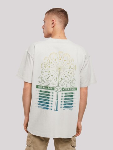 F4NT4STIC Shirt 'Harry Potter Wingardium Leviosa' in Grau