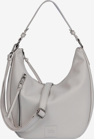 FREDsBRUDER Crossbody Bag 'Bestie' in Grey: front