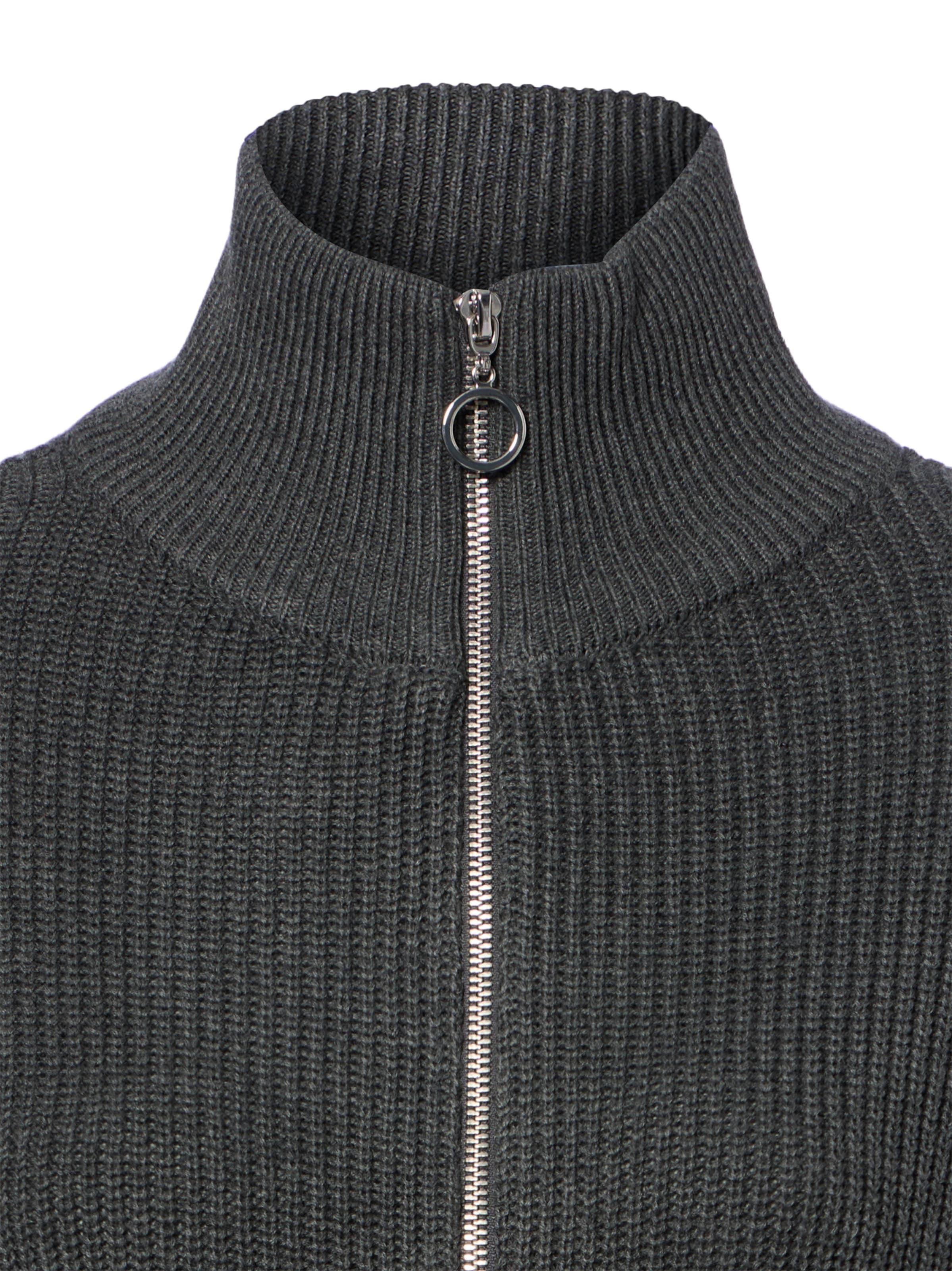 Franco Callegari Gebreid vest in Zwart