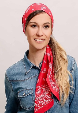 FRAAS Scarf in Red: front