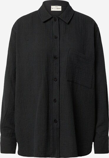 A LOT LESS Bluse 'NANA' (GOTS) in schwarz, Produktansicht